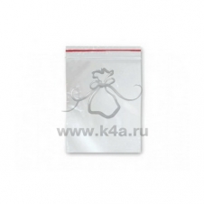 Е9998  Пакет Zip Lock 10x15 35 мкм (с зеленой полосой) (00247) Китай 